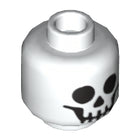 LEGO® los onderdeel Hoofd in kleur Wit 3626cpb0001