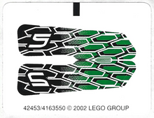 Plaatje in Gallery viewer laden, LEGO® stickervel set 8469-1 Slammer Raptor