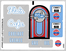 Plaatje in Gallery viewer laden, LEGO® stickervel set 8487-1 Flo's V8 Café