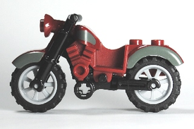 LEGO® los onderdeel Fiets & Motor Donkerrood 85983pb02c01