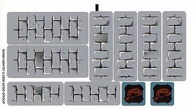 LEGO® stickervel set 8823-1 Mistlands Tower