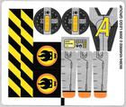 LEGO® stickervel set 8968-1 River Heist