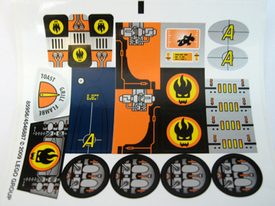 LEGO® stickervel set 8970-1 Robo Attack