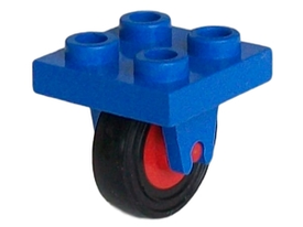LEGO® los onderdeel Vliegtuig in kleur Blauw 8c01