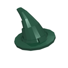 LEGO® los onderdeel Hoofddeksels in kleur Donkergroen 90460