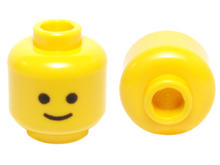Plaatje in Gallery viewer laden, LEGO® los onderdeel Hoofd in kleur Geel 3626cp01