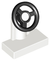 Plaatje in Gallery viewer laden, LEGO® los onderdeel Voertuig in kleur Wit 3829c01