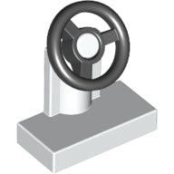 Plaatje in Gallery viewer laden, LEGO® los onderdeel Voertuig in kleur Wit 3829c01