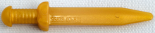 Plaatje in Gallery viewer laden, LEGO® los onderdeel Wapen in kleur Parel Goud 95673