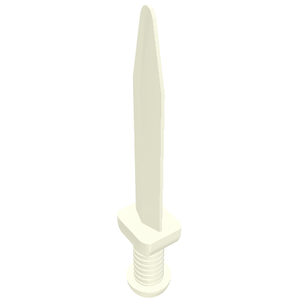LEGO® los onderdeel Wapen in kleur Wit 95673
