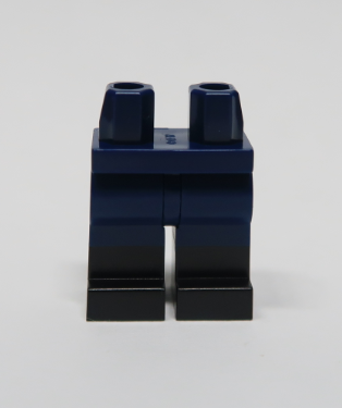 LEGO® onderdeel Benen met Motief Donkerblauw 970c00pb0411