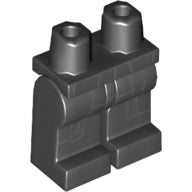 Plaatje in Gallery viewer laden, LEGO® los onderdeel Benen met Motief Zwart 970c00pb0457
