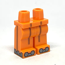 Plaatje in Gallery viewer laden, LEGO® los onderdeel Benen met Motief Oranje 970c00pb1156