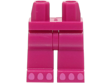 Plaatje in Gallery viewer laden, LEGO® los onderdeel Benen met Motief Magenta 970c00pb1329
