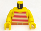 LEGO® los onderdeel Lijf met Motief in kleur Geel 973p31c01