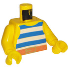 LEGO® los onderdeel Lijf met Motief in kleur Geel 973p32c01
