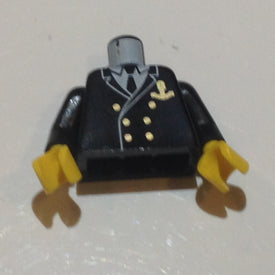LEGO® los onderdeel Lijf met Motief Zwart 973pb0049c01