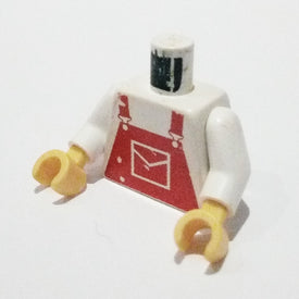LEGO® los onderdeel Lijf met Motief Wit 973pb0203c01