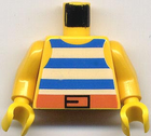LEGO® los onderdeel Lijf met Motief Geel 973pb0280c01