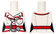 Plaatje in Gallery viewer laden, LEGO® los onderdeel Lijf in kleur Wit 973pb2578