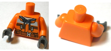 Plaatje in Gallery viewer laden, LEGO® los onderdeel Lijf met Motief Oranje 973pb3379c01