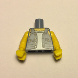 LEGO® los onderdeel Lijf met Motief Zandblauw 973pb3528c01