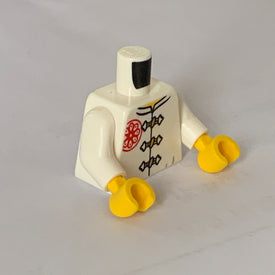LEGO® los onderdeel Lijf met Motief Wit 973pb3669c01
