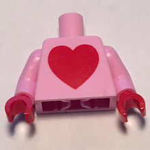 Plaatje in Gallery viewer laden, LEGO® los onderdeel Lijf met Motief Roze 973pb3787c01