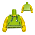 LEGO® los onderdeel Lijf met Motief Limoen 973pb4046c01