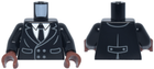 LEGO® los onderdeel Lijf met Motief Zwart 973pb6057c01