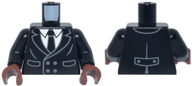 LEGO® los onderdeel Lijf met Motief Zwart 973pb6057c01