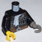 LEGO® los onderdeel Lijf met Motief Zwart 973px181c01