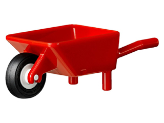 LEGO® los onderdeel Accessoire in kleur Rood 98288c01