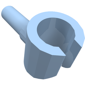 LEGO® los onderdeel Lijf Accessoire Helder Lichtblauw 983