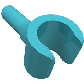 LEGO® los onderdeel Lijf Accessoire Medium Azuurblauw 983