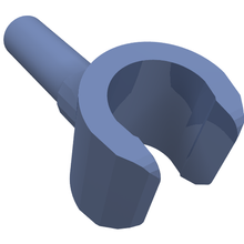 Plaatje in Gallery viewer laden, LEGO® los onderdeel Lijf Accessoire in kleur Zandblauw 983