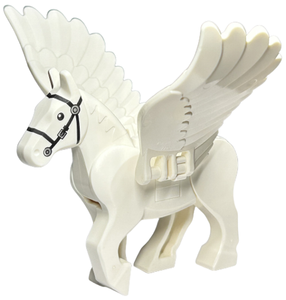 LEGO® los onderdeel Luchtdier in kleur Wit Pegasus02