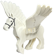 Plaatje in Gallery viewer laden, LEGO® los onderdeel Luchtdier in kleur Wit Pegasus02