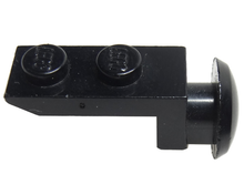 Plaatje in Gallery viewer laden, LEGO® los onderdeel Trein in kleur Zwart buffer