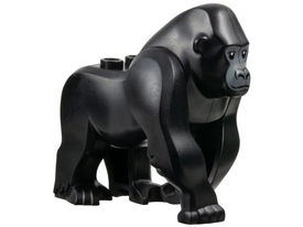 LEGO® los onderdeel Landdier in kleur Zwart gorilla01