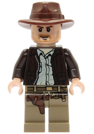 LEGO® minifiguur Indiana Jones iaj001