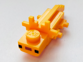 LEGO® onderdeel Waterdier Helder Licht Oranje mineaxolotl01