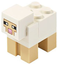 Plaatje in Gallery viewer laden, LEGO® los onderdeel Landdier in kleur  minesheep07
