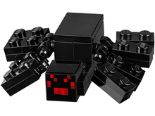 Plaatje in Gallery viewer laden, LEGO® los onderdeel Landdier in kleur Zwart minespider03