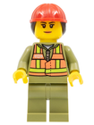 LEGO® minifiguur Trein trn246