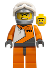 LEGO® minifiguur World Racers wr016