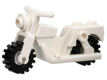 Plaatje in Gallery viewer laden, LEGO® los onderdeel Fiets &amp; Motor in kleur Wit x81c02