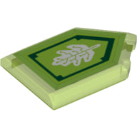 LEGO® 22385pb111 in kleur Doorschijnend Helder Groen