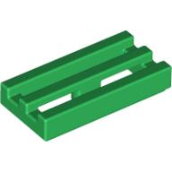 LEGO® los onderdeel Tegel Aangepast in kleur Groen 2412b