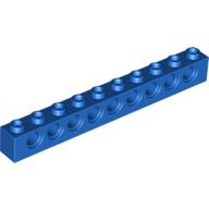 Plaatje in Gallery viewer laden, LEGO® los onderdeel Technische Steen in kleur Blauw 2730